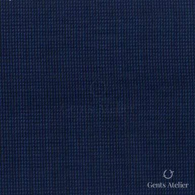 Костюмная ткань Marzoni 725 - 443 / 1400 — Синий, гусиная лапка, 100% шерсть