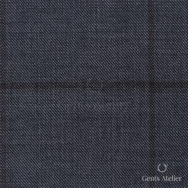 Костюмная ткань Marzoni 725 - 501 / 1500 — Серый / Tan, меланж, 100% шерсть