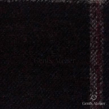 Костюмная ткань Marzoni 641 - 073 / 900 — Тёмно-красный / Серый, виндоупейн, 90% шерсть, 10% Polyamide