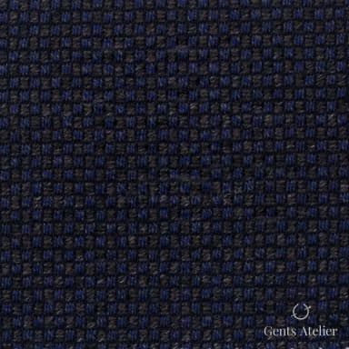 Костюмная ткань Marzoni 641 - 117 / 900 — Тёмно-фиолетовый, в клетку, 97% шерсть, 3% Cashmere