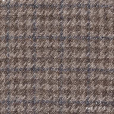 Костюмная ткань Marzoni 651 - 660 / 1200 — Светло-коричневый, виндоупейн, 90% шерсть, 10% Cashmere