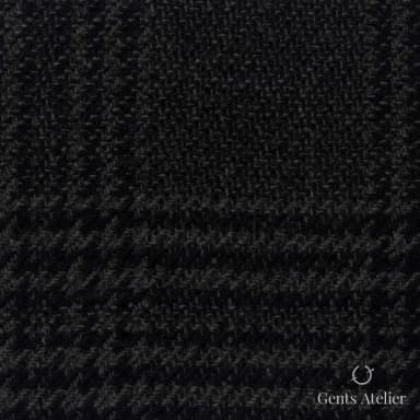 Костюмная ткань Marzoni 651 - 683 / 1500 — Оливковый / Чёрный, меланж, 90% шерсть, 10% Cashmere