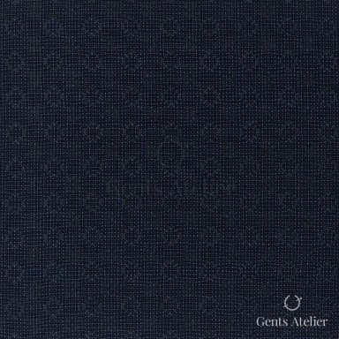 Костюмная ткань Marzoni 606 - 994 / 900 — Синий, виндоупейн, 100% шерсть