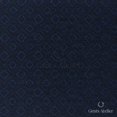 Костюмная ткань Marzoni 606 - 995 / 900 — Синий, меланж, 100% шерсть