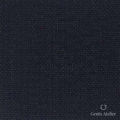 Костюмная ткань Marzoni 607 - 613 / 900 — Тёмно-синий, меланж, 100% шерсть