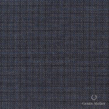 Костюмная ткань Marzoni 609 - 577 / 900 — Серый / Синий, виндоупейн, 100% шерсть