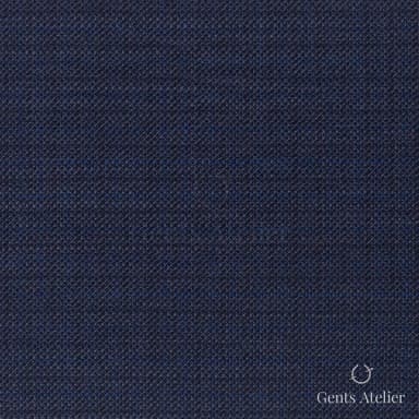 Костюмная ткань Marzoni 609 - 578 / 900 — Тёмно-синий, виндоупейн, 100% шерсть