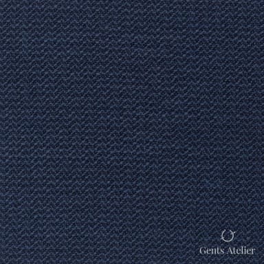 Костюмная ткань Marzoni 609 - 582 / 900 — Тёмно-синий, однотонная, 100% шерсть