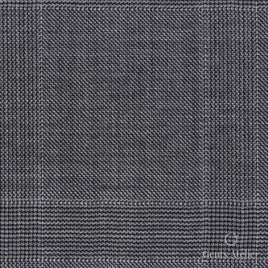 Костюмная ткань Marzoni 609 - 867 / 1000 — Серый, однотонная, 100% шерсть