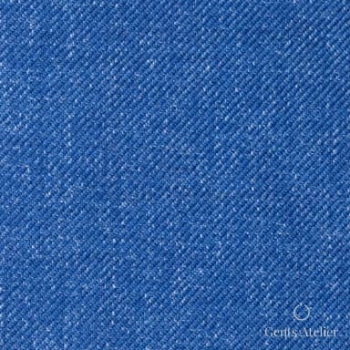 Костюмная ткань Marzoni 611 - 515 / 1300 — Синий, однотонная, 100% Silk