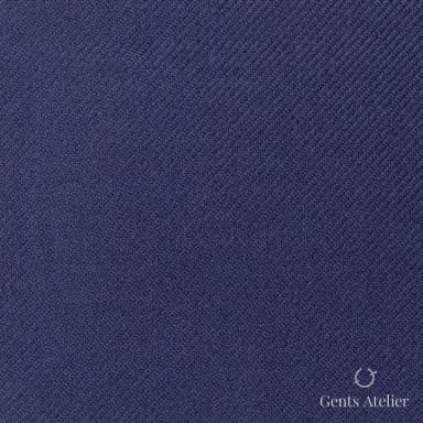 Костюмная ткань Marzoni 611 - 526 / 1300 — Тёмно-синий, однотонная, 100% Silk