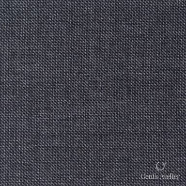 Костюмная ткань Marzoni 620 - 723 / 700 — Тёмно-серый, однотонная, 100% шерсть
