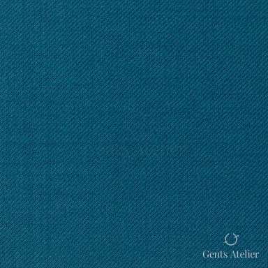 Костюмная ткань Marzoni 620 - 788 / 700 — Бирюзовый, однотонная, 100% шерсть
