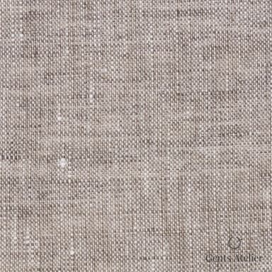 Костюмная ткань Marzoni 613 - 530 / 900 — Бежевый, однотонная, 100% Linen