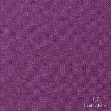 Костюмная ткань Marzoni 620 - 782 / 700 — Фиолетовый, однотонная, 100% шерсть