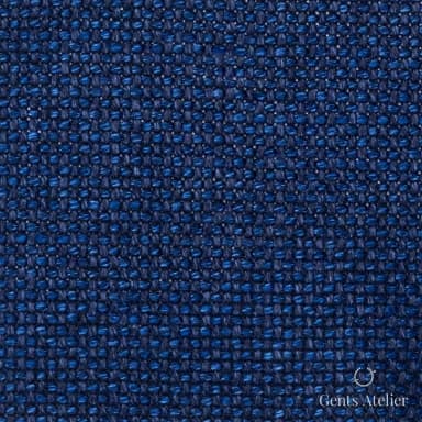 Костюмная ткань Marzoni 655 - 554 / 1200 — Синий, меланж, 60% шерсть, 18% Linen, 18% Silk, 4% Cashmere