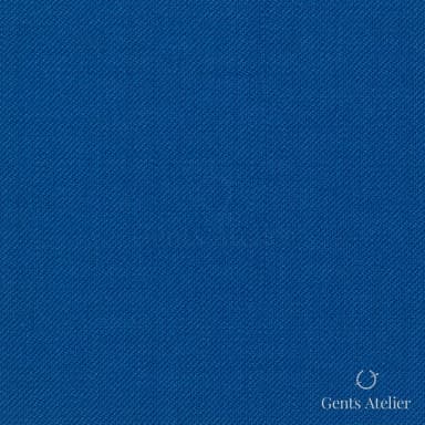 Костюмная ткань Marzoni 600 - 140 / 700 — Ярко-синий, однотонная, 100% шерсть