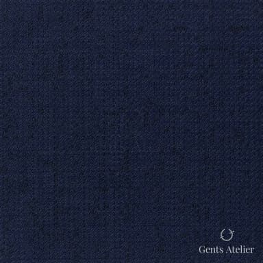 Костюмная ткань Marzoni 609 - 385 / 1200 — Тёмно-синий, однотонная, 100% шерсть