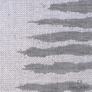 Костюмная ткань Marzoni 612 - 049 / 1400 — Серебристый, жаккард, 89% шерсть 11% Polyester