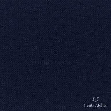 Костюмная ткань Marzoni 620 - 751 / 700 — Тёмно-синий, однотонная, 100% шерсть
