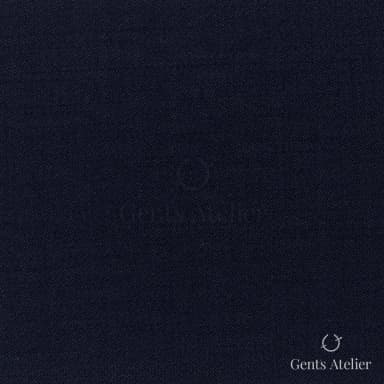 Костюмная ткань Marzoni 620 - 798 / 700 — Тёмно-синий, однотонная, 100% шерсть