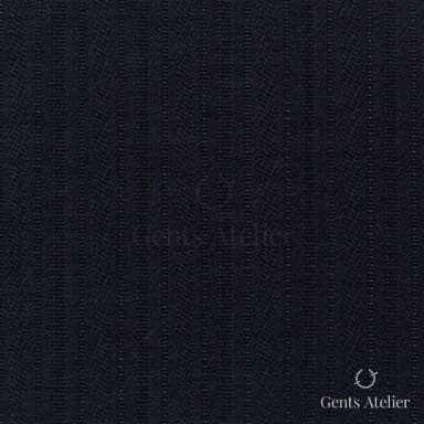 Костюмная ткань Marzoni 651 - 827 / 1200 — Тёмно-синий / Синий, в полоску, 100% шерсть