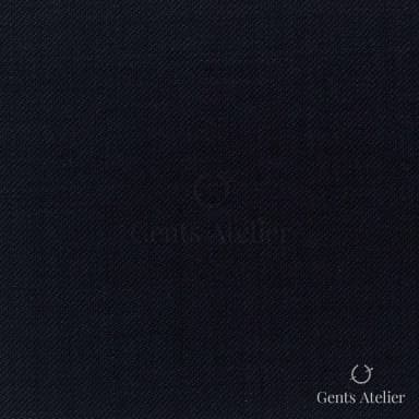 Костюмная ткань Marzoni 600 - 130 / 700 — Тёмно-синий, однотонная, 100% шерсть