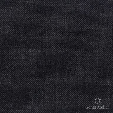 Костюмная ткань Marzoni 620 - 724 / 700 — Угольно-серый, однотонная, 100% шерсть