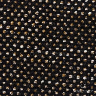 Костюмная ткань Marzoni 601 - 113 / 1000 — Жёлтый / Коричневый, твид, 36% шерсть, 34% Cotton, 18% Acrylic, 11% Nylon, 1% Lycra