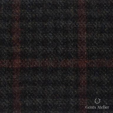Костюмная ткань Marzoni 601 - 988 / 1200 — Оливковый / Бежевый, виндоупейн, 90% шерсть, 10% Cashmere