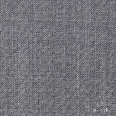 Костюмная ткань Marzoni 721 - 010 / 900 — Светло-серый, однотонная, 100% шерсть