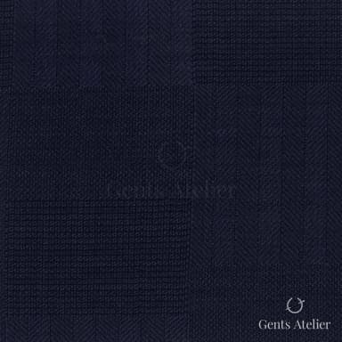 Костюмная ткань Marzoni 723 - 112 / 1200 — Тёмно-синий, виндоупейн, 100% шерсть