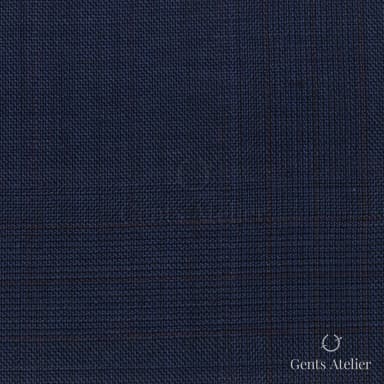 Костюмная ткань Marzoni 725 - 453 / 1400 — Тёмно-синий / Бордовый, виндоупейн, 100% шерсть