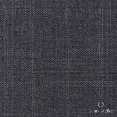 Костюмная ткань Marzoni 725 - 497 / 1500 — Серый / Белый, виндоупейн, 100% шерсть