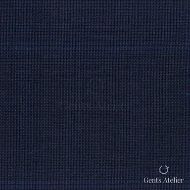 Костюмная ткань Marzoni 725 - 504 / 1500 — Тёмно-синий / Синий, меланж, 100% шерсть