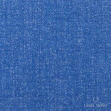 Костюмная ткань Marzoni 611 - 515 / 1300 — Синий, меланж, 100% Silk