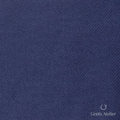 Костюмная ткань Marzoni 611 - 526 / 1300 — Тёмно-синий, однотонная, 100% Silk