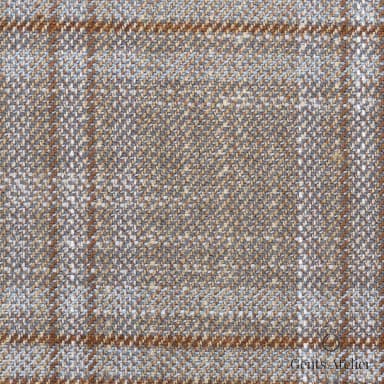 Костюмная ткань Marzoni 612 - 551 / 1000 — Бежевый / Белый, виндоупейн, 100% Bamboo