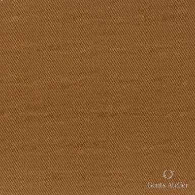 Костюмная ткань Marzoni 614 - 331 / 500 — Хаки, однотонная, 97% Supima Cotton / 3% Lycra