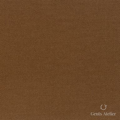 Костюмная ткань Marzoni 614 - 377 / 500 — Хаки, однотонная, 97% Supima Cotton, 3% Lycra