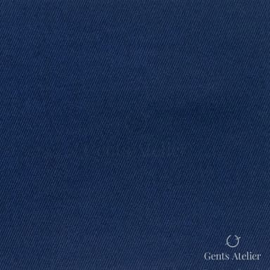 Костюмная ткань Marzoni 614 - 519 / 600 — Синий, однотонная, 97% Supima Cotton, 3% Lycra