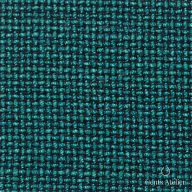 Костюмная ткань Marzoni 655 - 541 / 1200 — Нефритовый, меланж, 44% шерсть, 28% Silk, 28% Linen