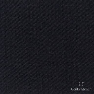 Костюмная ткань Marzoni 600 - 130 / 700 — Тёмно-синий, однотонная, 100% шерсть
