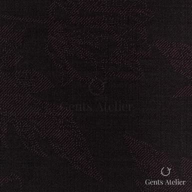 Костюмная ткань Marzoni 609 - 384 / 1200 — Бордовый, узор, 100% шерсть