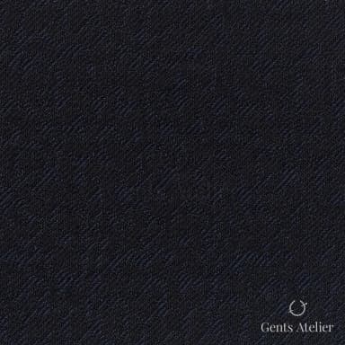 Костюмная ткань Marzoni 609 - 453 / 900 — Тёмно-синий, однотонная, 100% шерсть