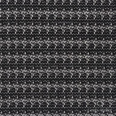 Костюмная ткань Marzoni 611 - 537 / 1400 — Чёрный / Серый, узор, 50% шерсть, 50% шёлк