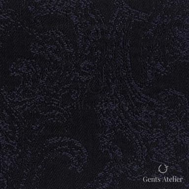 Костюмная ткань Marzoni 612 - 032 / 1200 — Тёмно-синий, узор, 51% шерсть, 49% вискоза