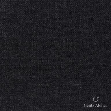 Костюмная ткань Marzoni 620 - 744 / 700 — Антрацит, однотонная, 100% шерсть