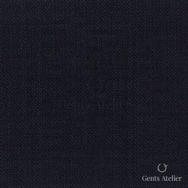 Костюмная ткань Marzoni 721 - 009 / 900 — Тёмно-синий, однотонная, 100% шерсть
