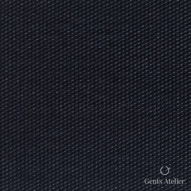 Костюмная ткань Marzoni 601 - 185 / 1100 — Тёмно-синий, однотонная, 82% шерсть, 18% шёлк